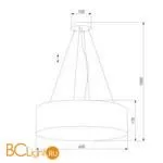 Подвесной светильник TK Lighting Rondo 1037 Rondo a059582 - Фото 0