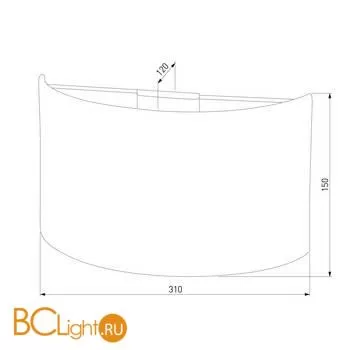 Настенный светильник TK Lighting Rondo 3321 Rondo Graphite a059584 - Фото 0