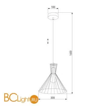 Подвесной светильник TK Lighting 3350 Sahara a059503 - Фото 0