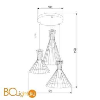 Подвесной светильник TK Lighting 3351 Sahara a059502 - Фото 0