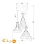 Подвесной светильник TK Lighting 3351 Sahara a059502 - Фото 0