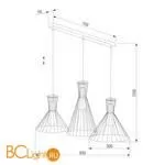 Подвесной светильник TK Lighting 3352 Sahara a059501 - Фото 0