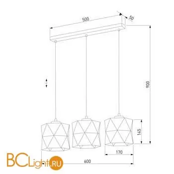 Подвесной светильник TK Lighting Siro 3251 Siro White a059419 - Фото 0