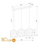 Подвесной светильник TK Lighting Siro 3251 Siro White a059419 - Фото 0