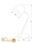 Настольная лампа TK Lighting 5193 Soho White a059618 - Фото 0