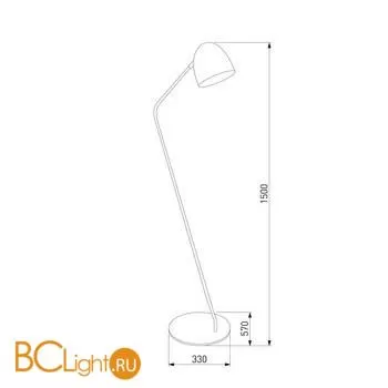 Торшер TK Lighting 5194 Soho White a059616 - Фото 0