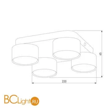 Потолочный светильник TK Lighting Space 6143 a059721 - Фото 0