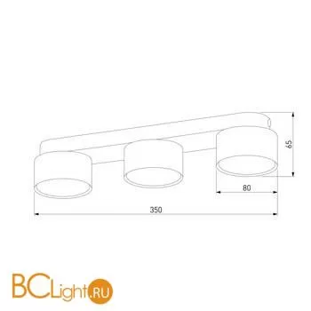 Потолочный светильник TK Lighting Space 3392 a059718 - Фото 0