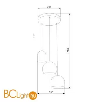 Подвесной светильник TK Lighting Tempre 2827 Tempre a059624 - Фото 0