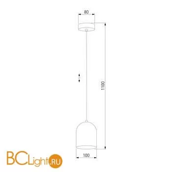 Подвесной светильник TK Lighting Tempre 4448 Tempre White a059622 - Фото 0