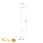 Подвесной светильник TK Lighting Tempre 4448 Tempre White a059622 - Фото 0