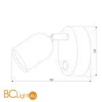 Бра TK Lighting Top 4411 Top White a059654 - Фото 0