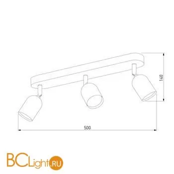 Спот TK Lighting Top 3305 Top Black Gold a059672 - Фото 0