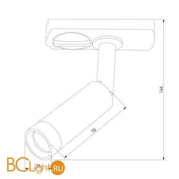 Трековый светильник TK Lighting Tracer 4141 a059752 - Фото 0