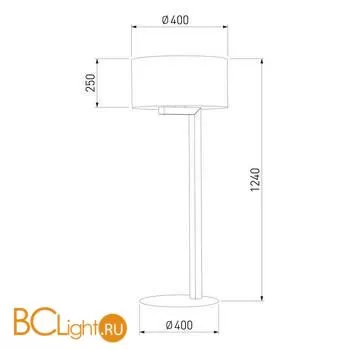 Напольный светильник TK Lighting 5032 Troy Gray - Фото 1