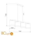 Подвесной светильник TK Lighting Troy Grey 3271 - Фото 1