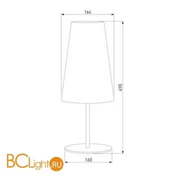 Настольная лампа TK Lighting 5173 Umbrella White a059606 - Фото 0