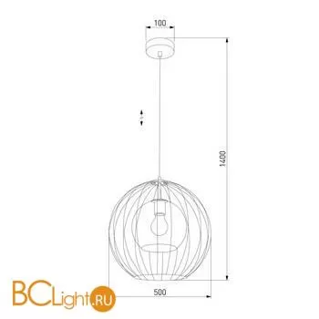 Подвесной светильник TK Lighting 2552 Universo a059498 - Фото 0