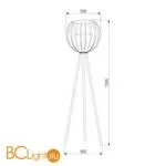 Торшер TK Lighting 5057 Universo a059497 - Фото 0