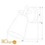 Бра TK Lighting Vaio 819 Vaio Grafit 1 00000072858 - Фото 0