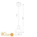 Подвесной светильник TK Lighting 2320 Vichy Black a059477 - Фото 0