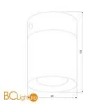 Спот TK Lighting Vico 3410 Vico Black a059724 - Фото 0