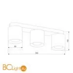 Спот TK Lighting Vico 3409 Vico White a059728 - Фото 0