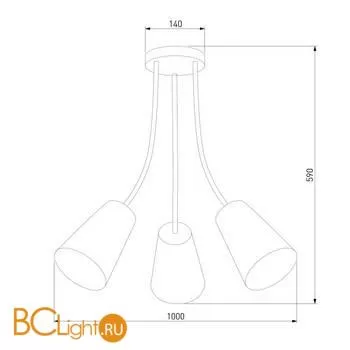 Люстра TK Lighting Wire 1711 a059792 - Фото 0