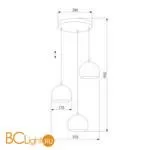 Подвесной светильник TK Lighting Yoda 3448 Yoda Gold a059521 - Фото 0