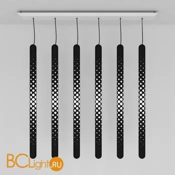 Подвесной светильник Tom Dixon Tube TUPS01BLK-PEUM1