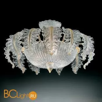 Потолочный светильник Vetri Lamp 1009/45 Cristallo/Oro