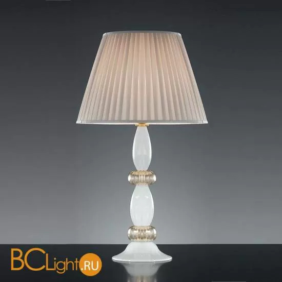 Настольная лампа Vetri Lamp 101 Bianco/Oro 24 Kt.