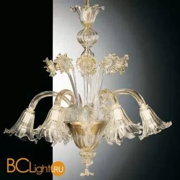 Люстра Vetri Lamp 1014/6 Oro 24 Kt.