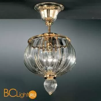 Потолочный светильник Vetri Lamp 1035/25 Cristallo/Ambra