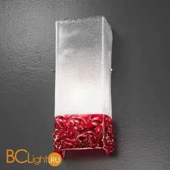 Бра Vetri Lamp 1160 Cristallo/Rosso