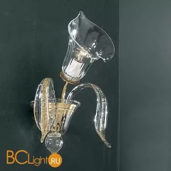 Бра Vetri Lamp 304/A Cristallo/Ambra