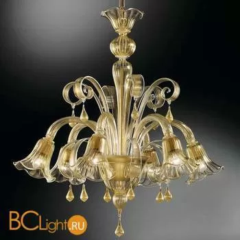 Люстра Vetri Lamp 908/6 Oro 24Kt