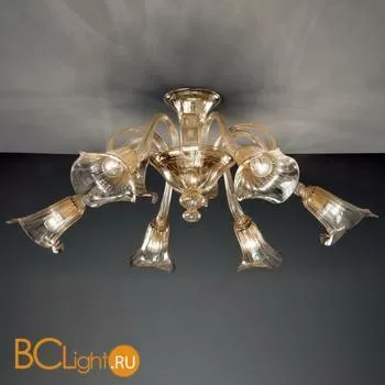 Потолочная люстра Vetri Lamp 941/6 Ambrato