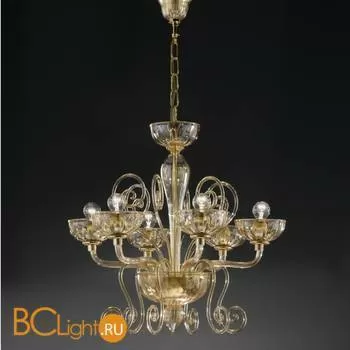 Люстра Vetri Lamp 971/6 Ambrato