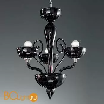 Люстра Vetri Lamp 970/3 Nero