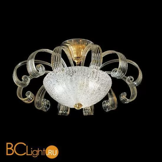 Потолочный светильник Vetri Lamp 996/55 Cristallo/Oro