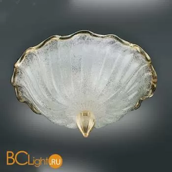 Потолочный светильник Vetri Lamp 1132/45 Cristallo/Oro 24 Kt.