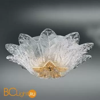 Потолочный светильник Vetri Lamp 1133/40 Cristallo/Ambra