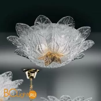 Потолочный светильник Vetri Lamp 1133/50 Cristallo/Ambra