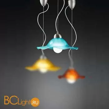 Подвесной светильник Vetri Lamp 1135/38 Azzurro