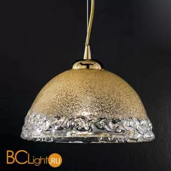 Подвесной светильник Vetri Lamp 1158/25 Ambra/Cristallo