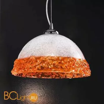 Подвесной светильник Vetri Lamp 1158/32 Cristallo/Arancio