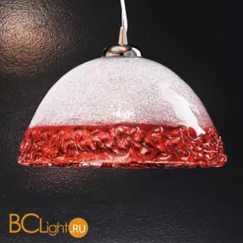 Подвесной светильник Vetri Lamp 1158/32 Cristallo/Rosso