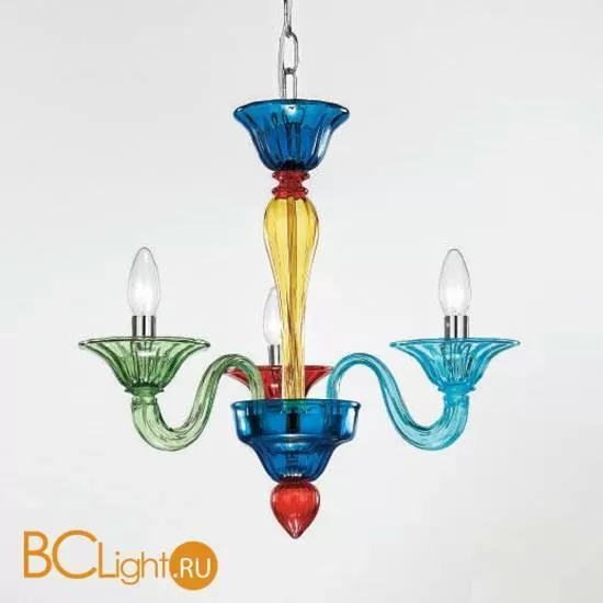 Люстра Vetri Lamp 1191/3M Multicolor