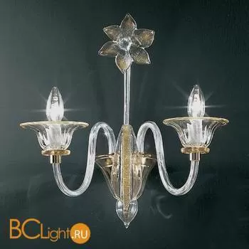 Бра Vetri Lamp 301/A2 Cristallo/Ambra